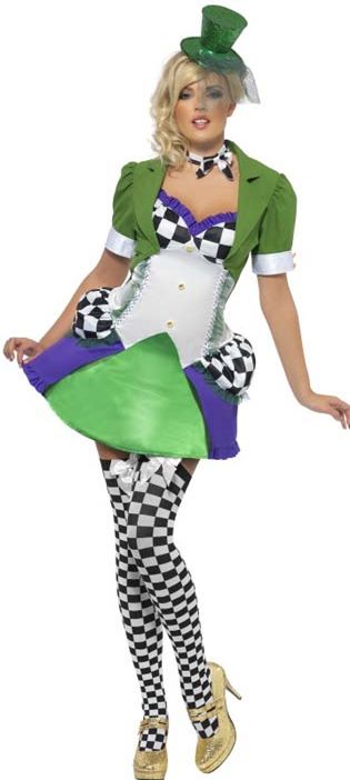 Click to view product details and reviews for Fever Miss Hatter Costume.