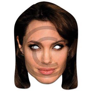 Angelina Jolie Card Mask