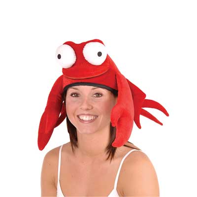 Click to view product details and reviews for Plush Crab Hat.
