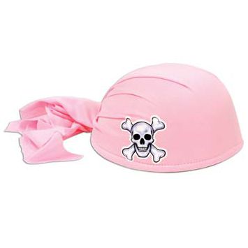 Click to view product details and reviews for Pink Pirate Scarf Hat.