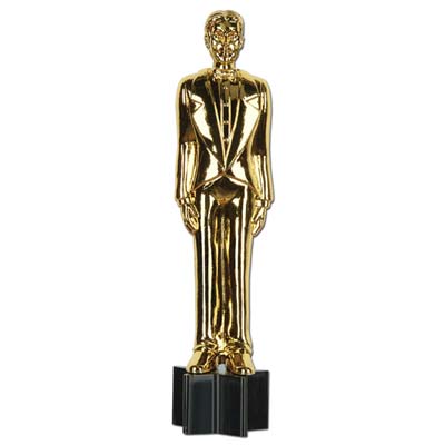 Click to view product details and reviews for Awards Night Male Statuette Cutout 91cm.