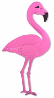 Click to view product details and reviews for Foil Flamingo Silhouette 559cm.