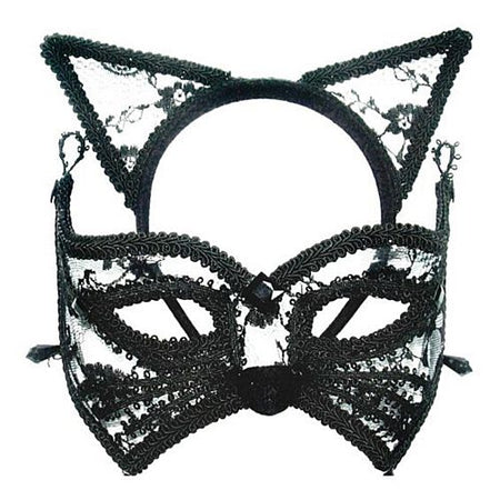 Click to view product details and reviews for Cat Mask With Ears On Headband.