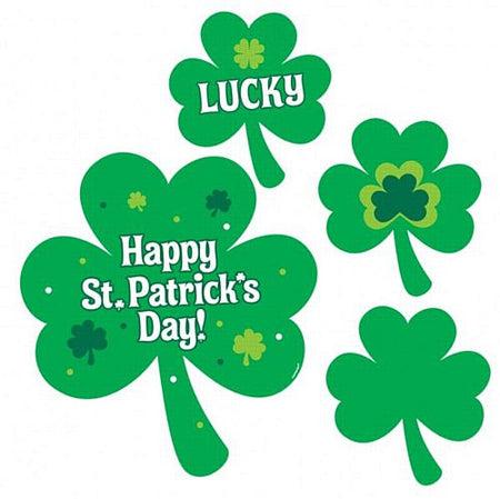 Click to view product details and reviews for Shamrock Cutout Wall Decorations Value Pack Of 30 Pieces 12cm To 30cm.