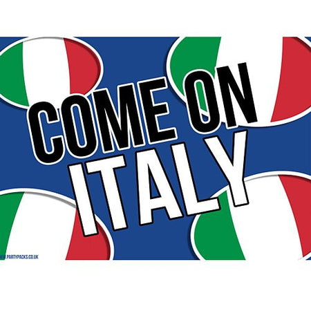 Click to view product details and reviews for Come On Italy Rugby Poster A3.