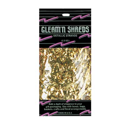 Gold Metallic Foil Strands