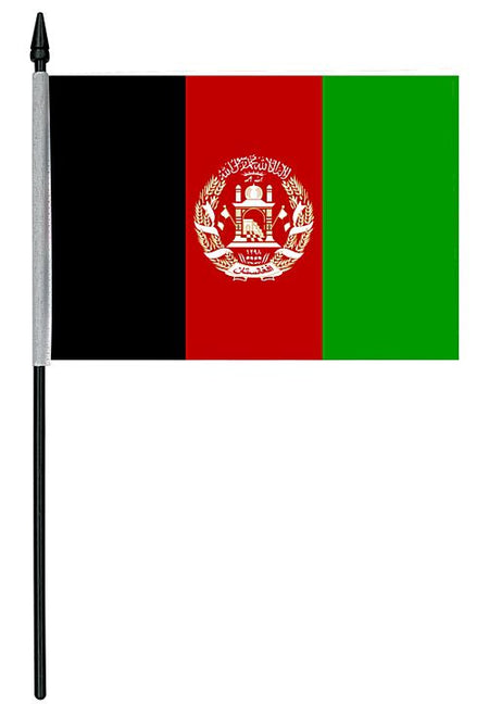 Afghanistan Cloth Table Flag 4 X 6
