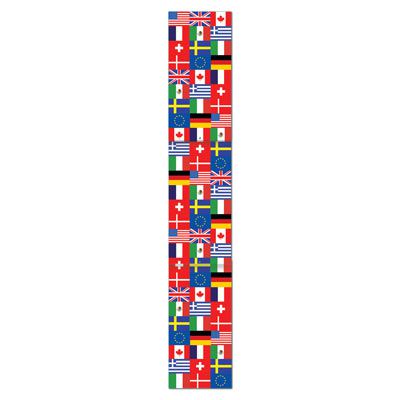 Click to view product details and reviews for International Flag Pull Down Jointed Cutout Wall Decoration 182m.