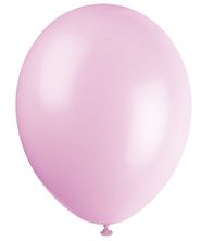 Pale Pink Latex Balloons 12 Pack Of 10