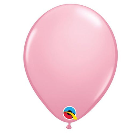 Pale Pink Plain Colour Mini Latex Balloons 5 Pack Of 10