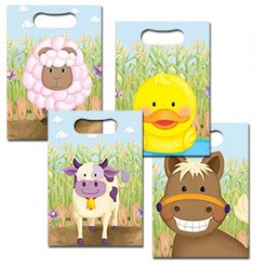 Click to view product details and reviews for Farm Animals Party Bags Pack Of 10.