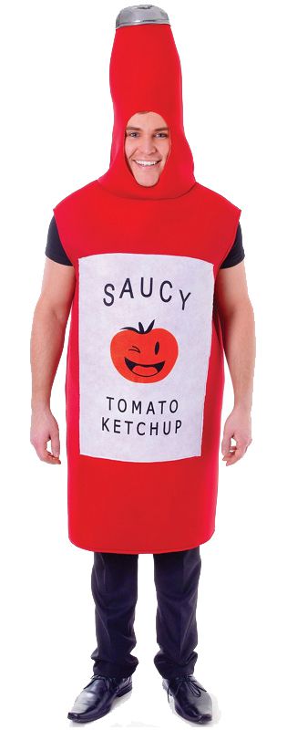 Click to view product details and reviews for Ketchup Bottle Costume.