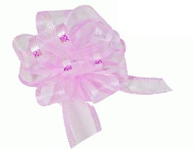 Click to view product details and reviews for Light Pink Premium Quality Organza Pullbows 50mm.