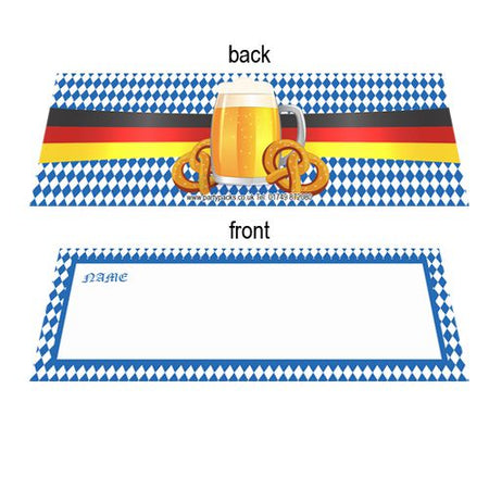 Click to view product details and reviews for Oktoberfest Placecards Pack Of 8.