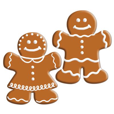 Click to view product details and reviews for Mini Gingerbread Cutouts 127cm Pack Of 10.