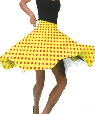 Rock N Roll Skirt Yellow