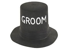 Mini Groom Top Hat