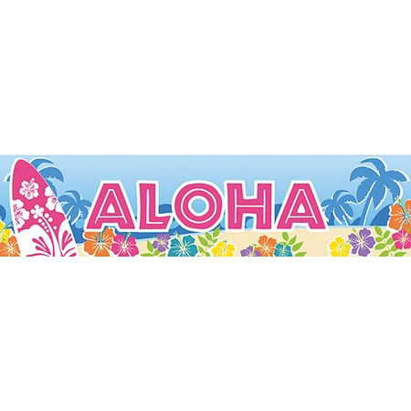 Click to view product details and reviews for Island Party Themed Banner 12m.