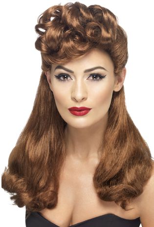 Click to view product details and reviews for 1940s Vintage Wig.