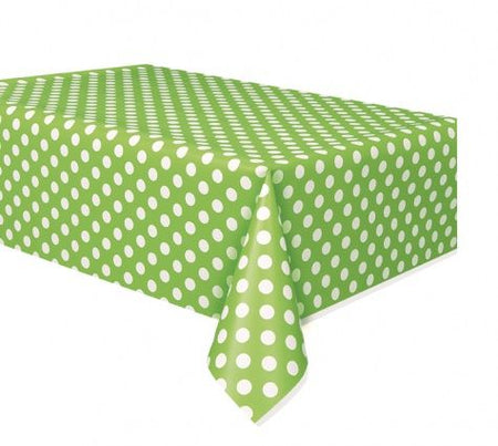 Click to view product details and reviews for Green Dots Tablecloth 137cm X 274cm.