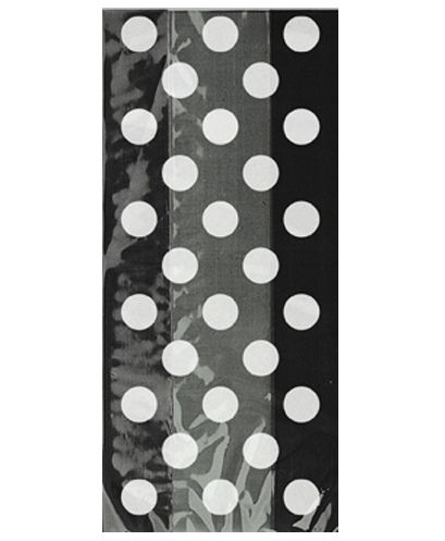 Click to view product details and reviews for Black Dots Cello Bags Pack Of 20.