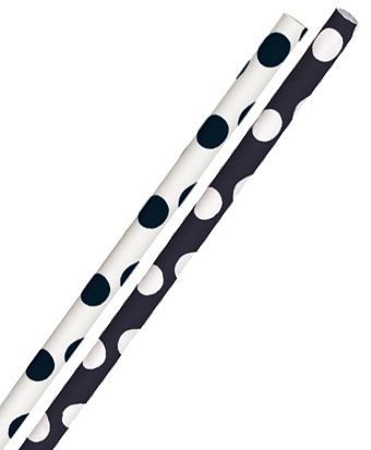 Click to view product details and reviews for Black Dots Paper Straws Pack Of 10.