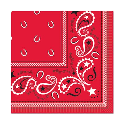 Click to view product details and reviews for Bandana Beverage Napkins 2 Ply Pack Of 16.