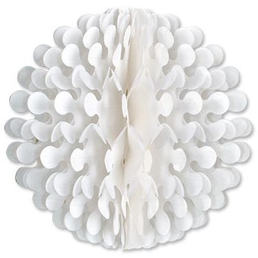 White Tissue Flutter Ball 36cm