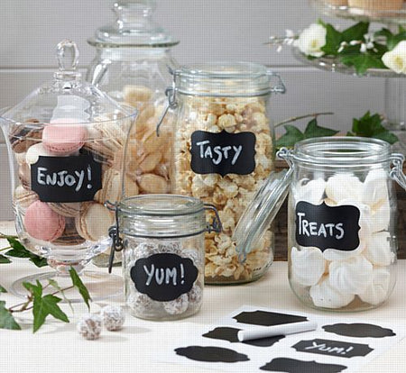 Click to view product details and reviews for Vintage Affair Chalkboard Stickers 7cm Pack Of 12.