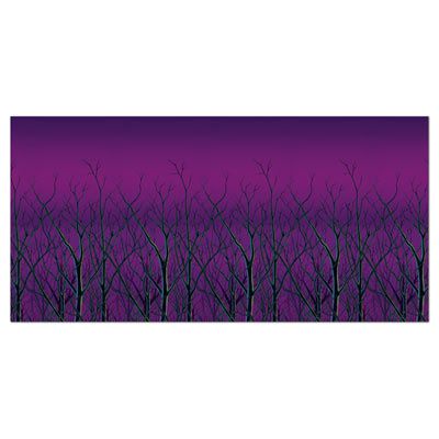 Click to view product details and reviews for Spooky Forest Treetops Backdrop 6m 20ft.