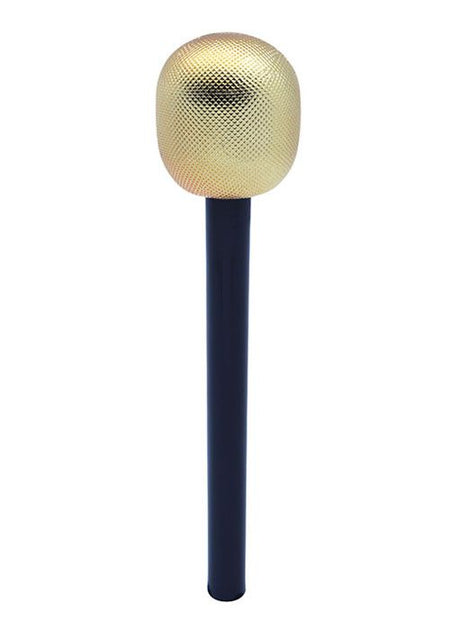 Click to view product details and reviews for Black And Gold Microphone 26cm.