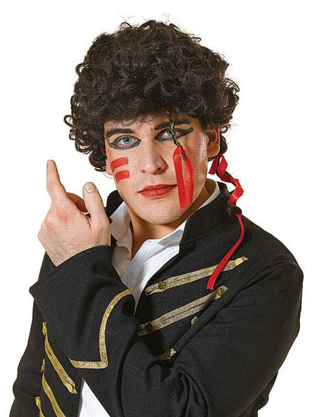 Click to view product details and reviews for Adam Ant Wig.