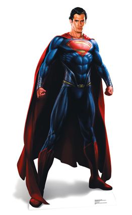 Superman Man Of Steel Lifesize Cardboard Cutout 188m