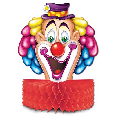 Click to view product details and reviews for Clown Centrepiece 254cm.