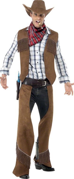 Click to view product details and reviews for Fringe Cowboy Costume.