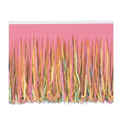 Multicolour 6 Ply Tissue Fringe Drape 305m