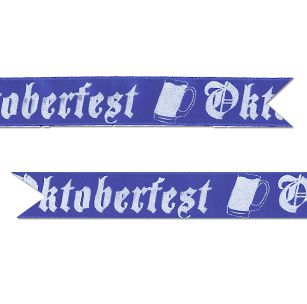 Click to view product details and reviews for Oktoberfest Beer Printed Ribbon 25mm Per Metre.