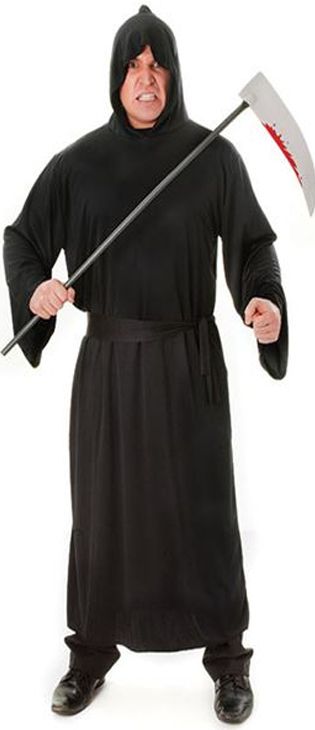 Click to view product details and reviews for Hooded Horror Robe Black.