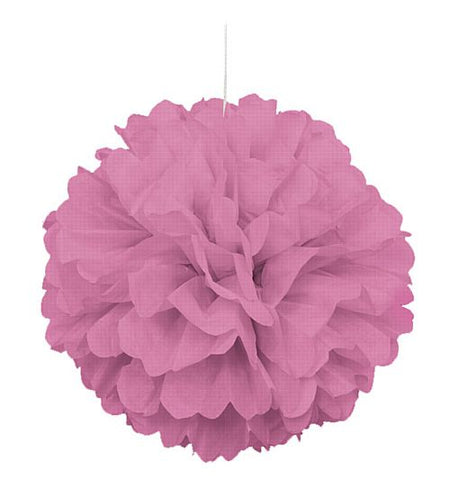 Pink Pom Pom Value Tissue Decoration 40cm