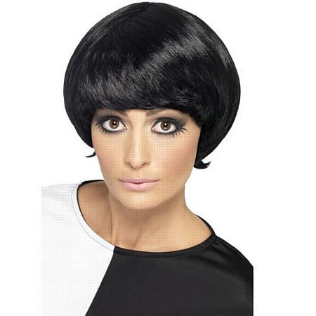 Click to view product details and reviews for 60s Psychedelic Wig Black.