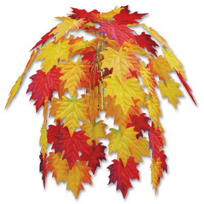 Fabric Autumn Leaves Cascade 61cm