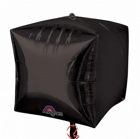 Click to view product details and reviews for Cubez Black Foil Balloon 38cm.