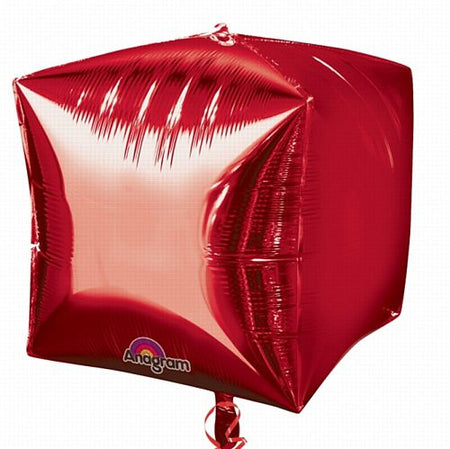 Cubez Red Foil Balloon 38cm