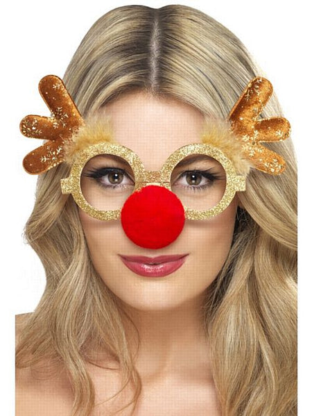 Reindeer Comedy Glasses