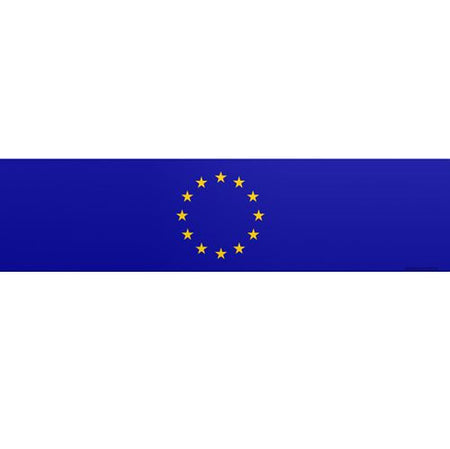 European Union Themed Flag Banner 120 X 30cm