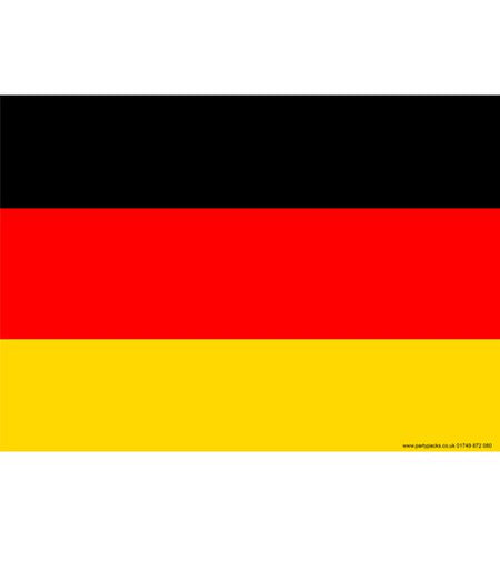 Click to view product details and reviews for German Themed Flag Poster A3.