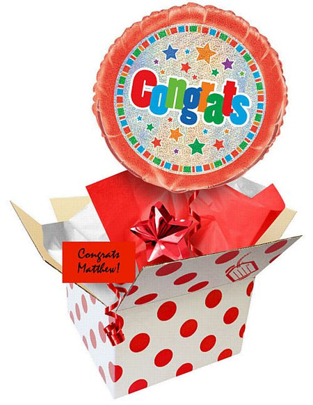 Click to view product details and reviews for Send A Balloon Party Congrats 18.