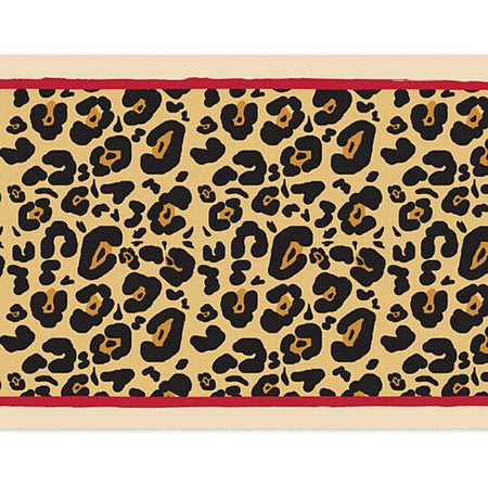 Cheetah Themed Paper Table Runner 120cm X 30cm