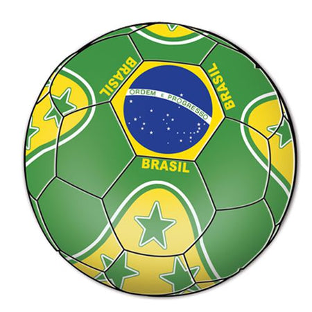 Brazil Football Cutout Printed 2 Sides 356cm