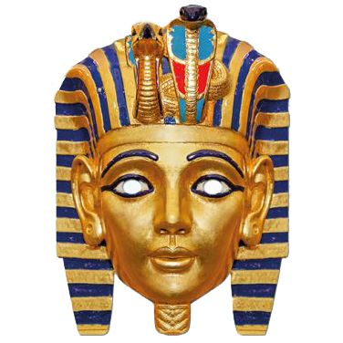 Ancient Egyptian Pharaoh Card Mask